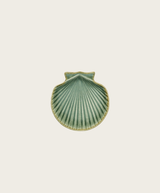 Plat coquillage d14 vert