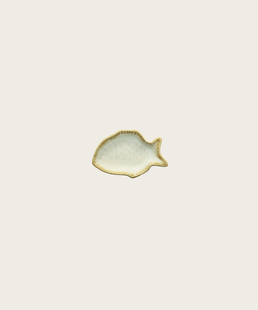 Plat gres poisson blanc