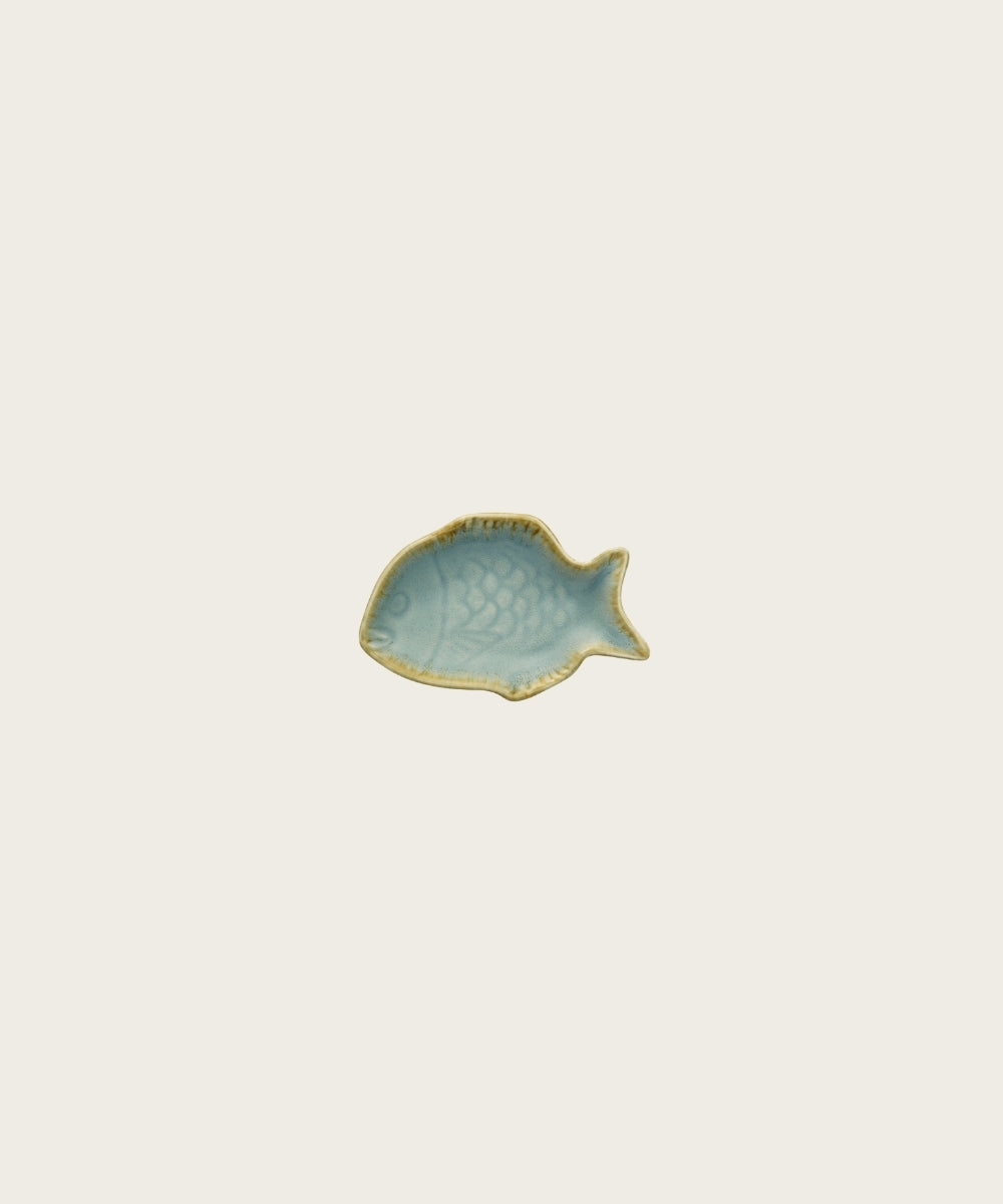 Plat gres poisson bleu