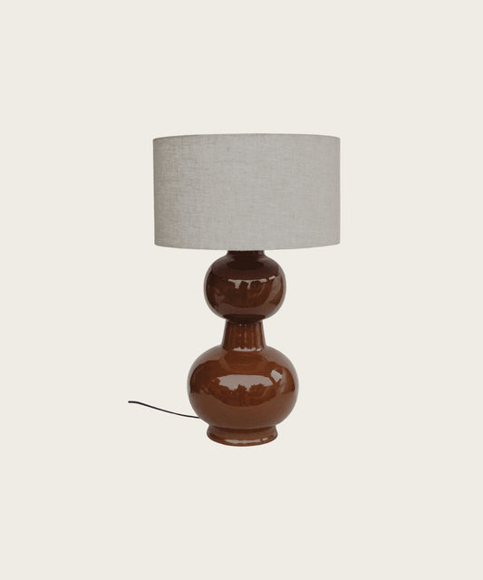Lampe laki marron d40