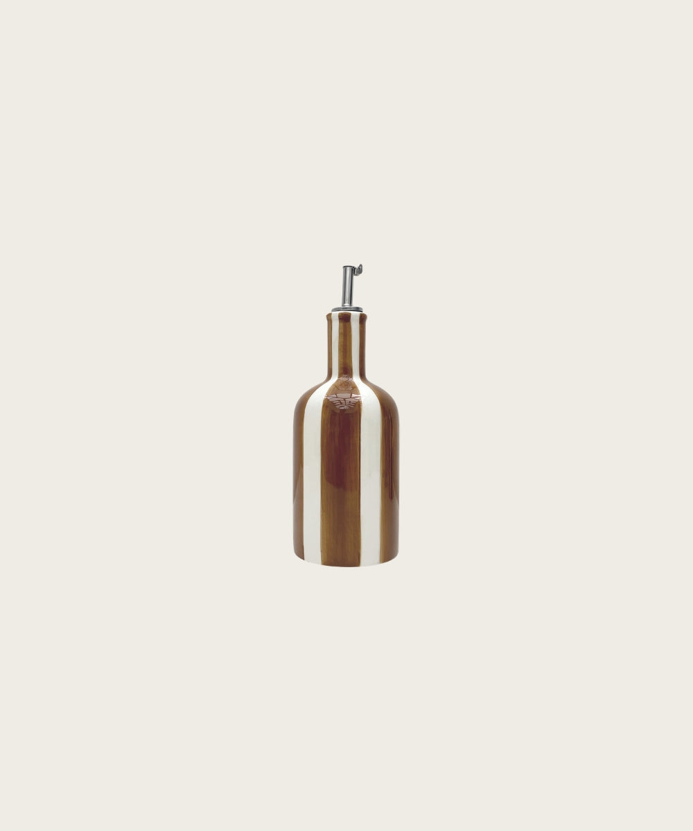 Huilier rayure h22 marron
