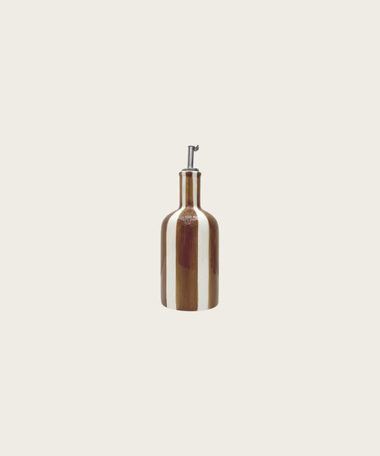 Huilier rayure h22 marron