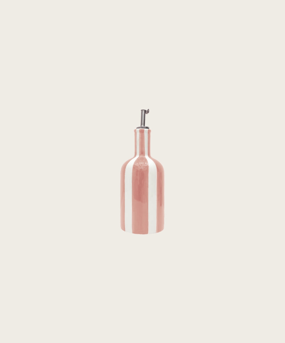 Huilier rayure h22 rose