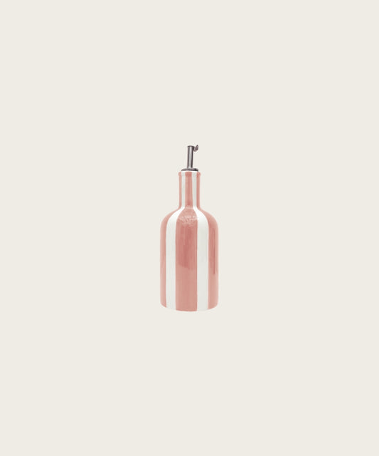 Huilier rayure h22 rose