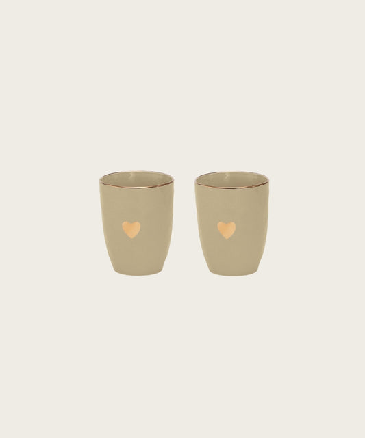 Gobelet matins calins beige