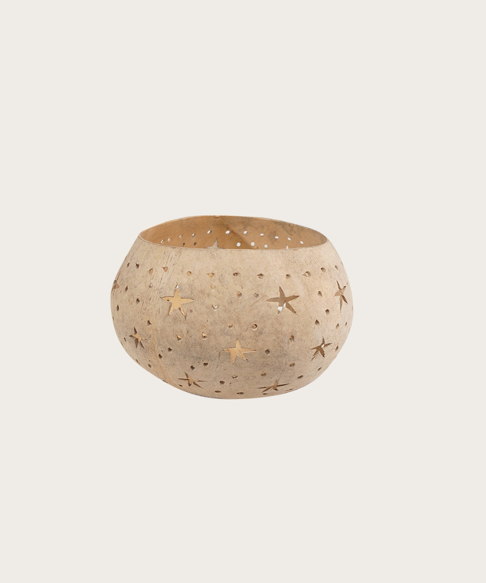 Photophore coco ligne fonce