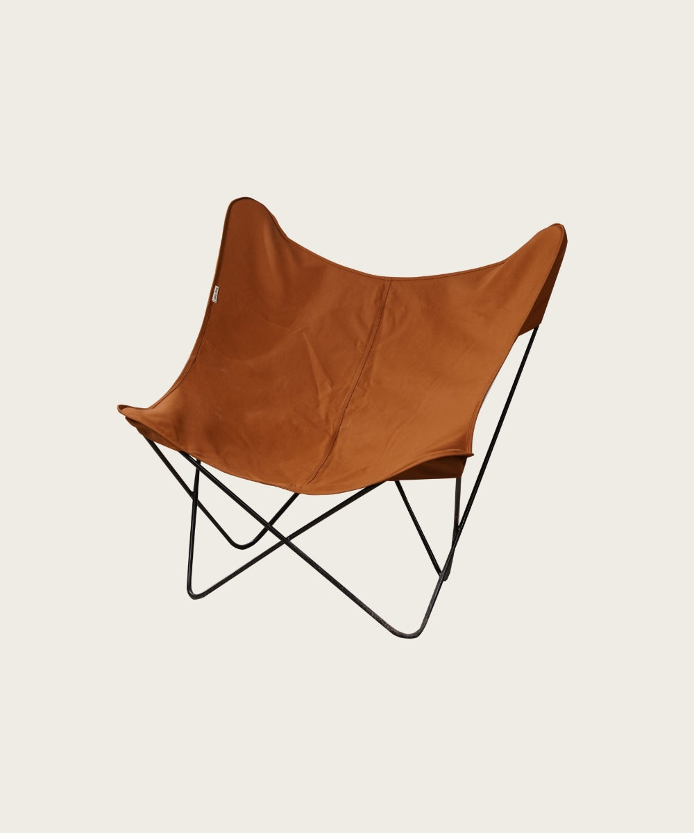 Housse papillon caramel