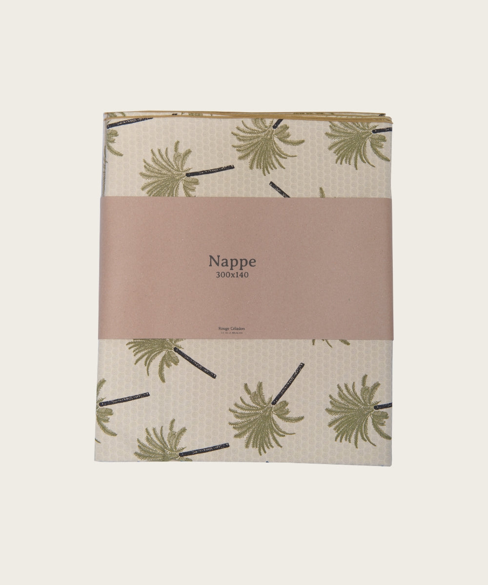 Nappe 300x140 palmira vert