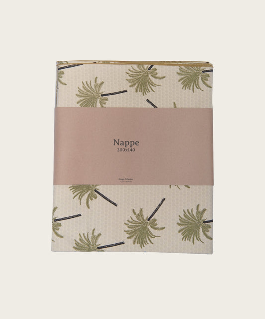 Nappe 300x140 palmira vert