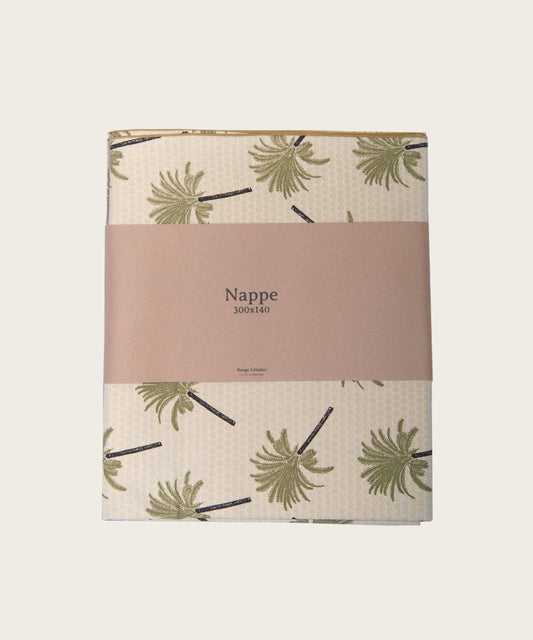 Nappe 250x140 palmira vert