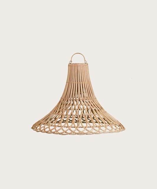 Suspension marguerite naturel