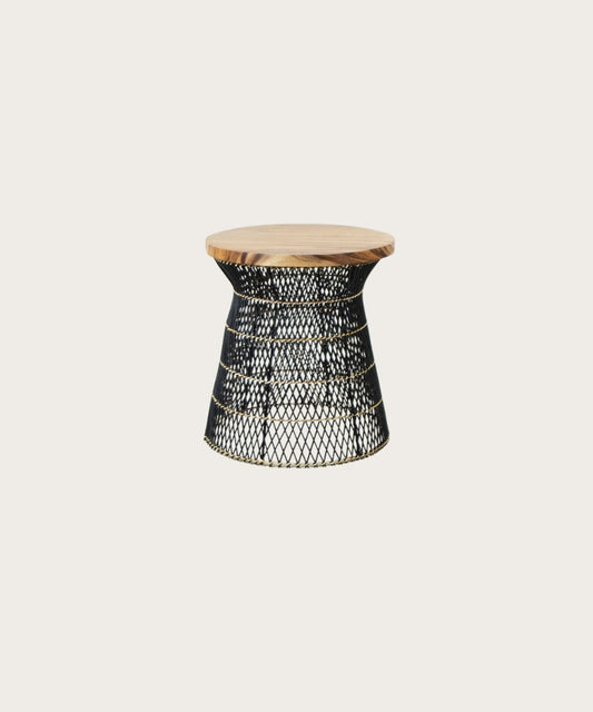 Table basse zag noir