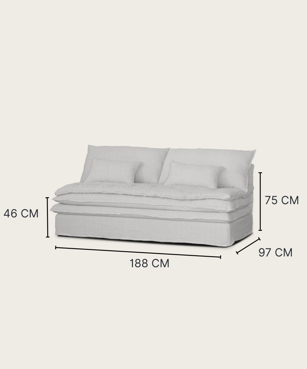 Canapé martha naturel