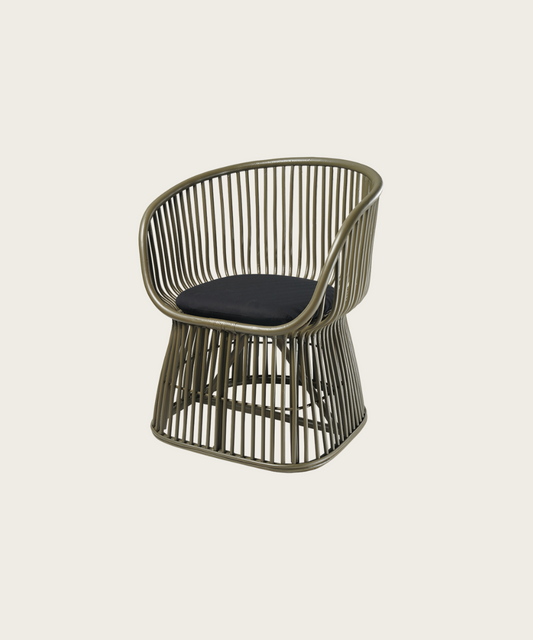 Fauteuil suzan kaki