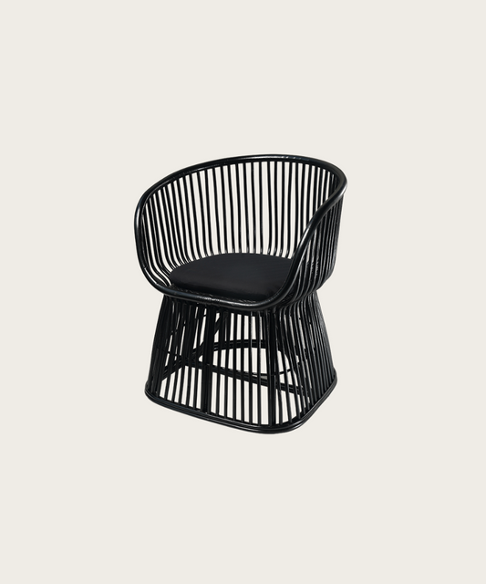 Fauteuil suzan noir