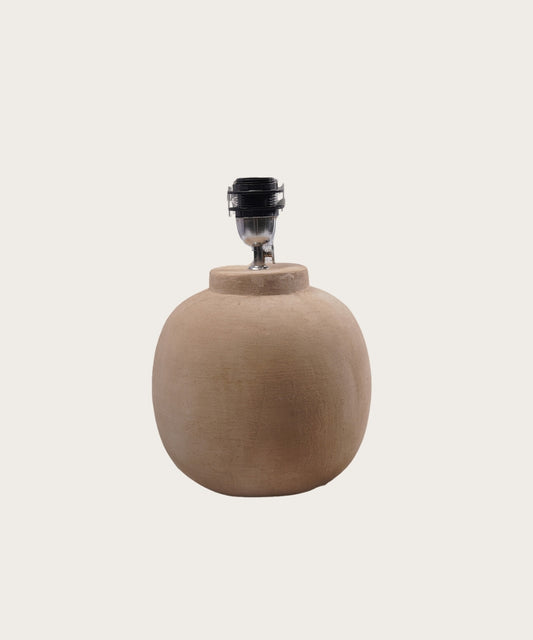 Pied de lampe ovali