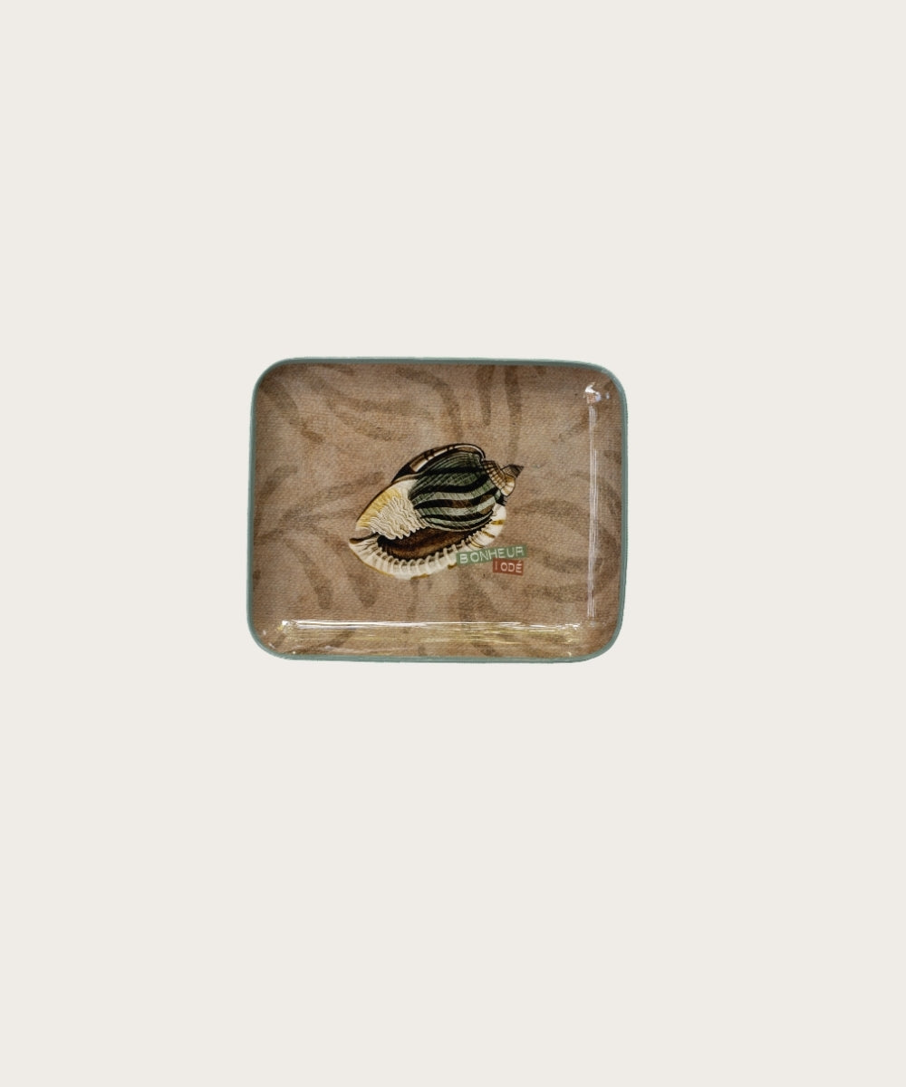 Plateau bonheur iode 12x15 cm