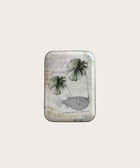 Plateau sumba 21.5x31 cm