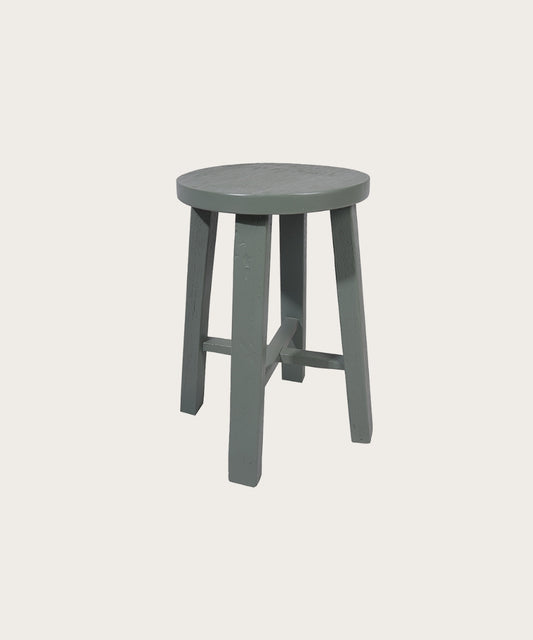 Tabouret rond - Yucca green