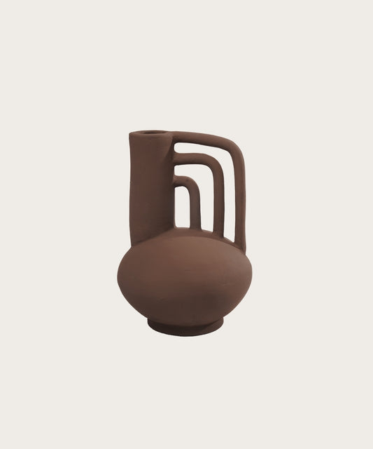 Vase mitor - Brown antik