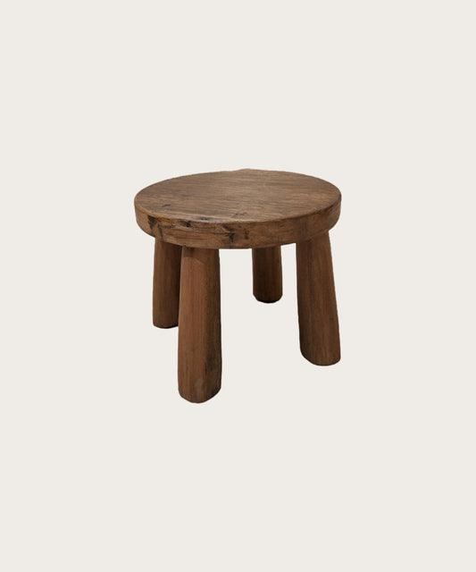 Tabouret rond mini gelato nat