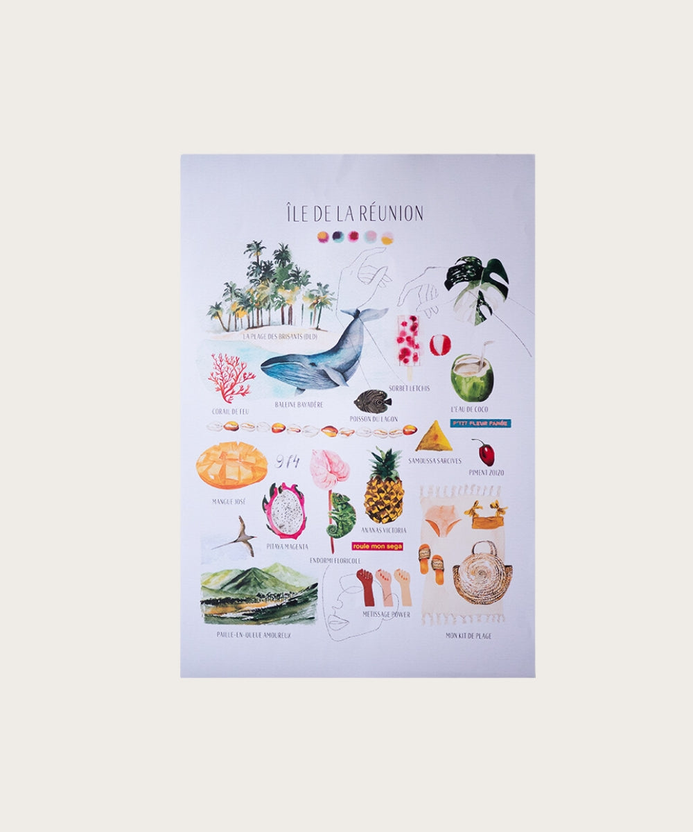 Affiche escale creole 