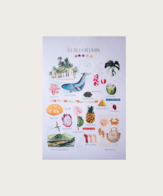 Affiche escale creole 