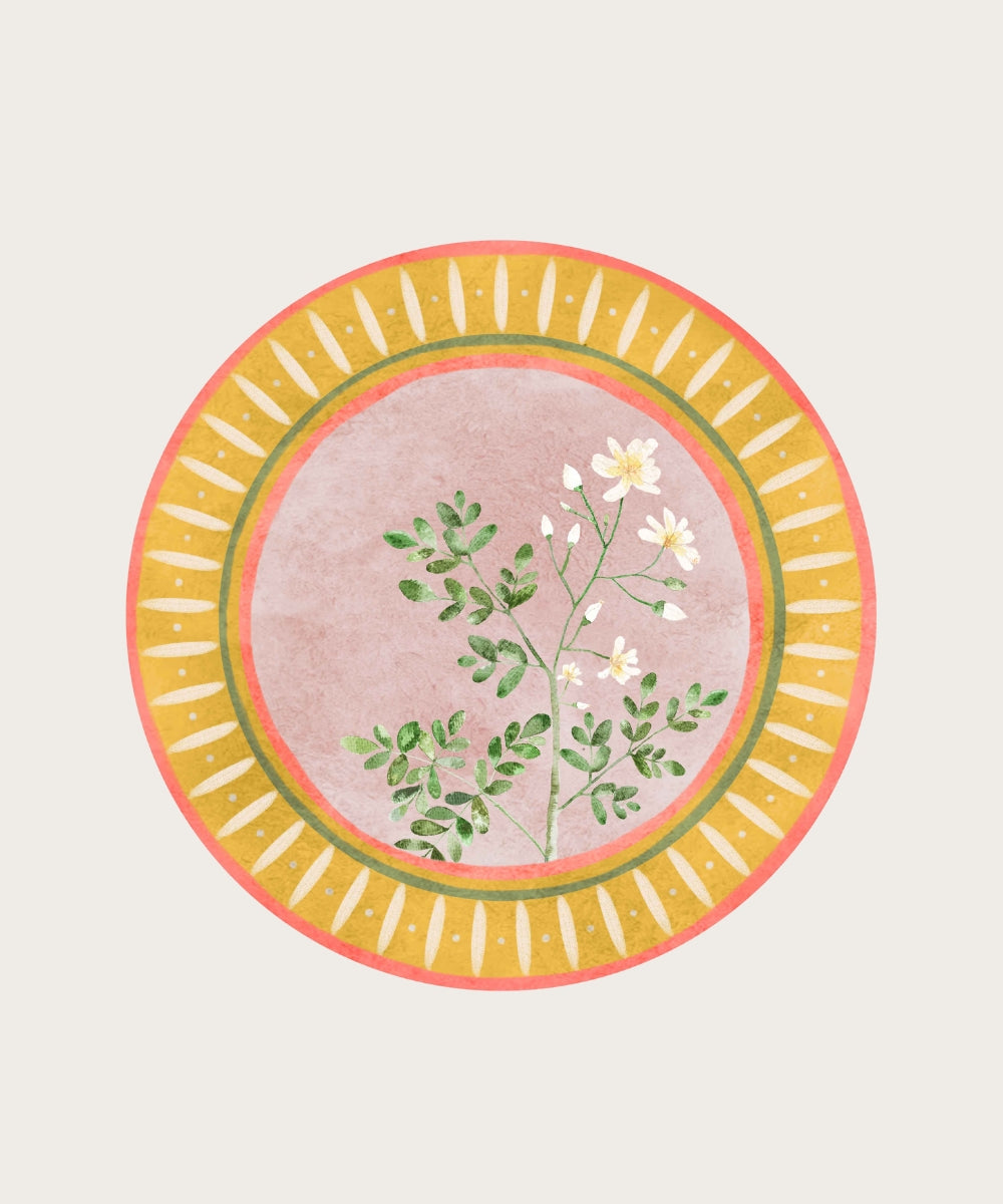 Assiette melamine mourongue 