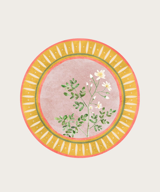 Assiette melamine mourongue 