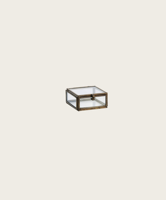 Boite en verre 5,5x5,5x2,5 