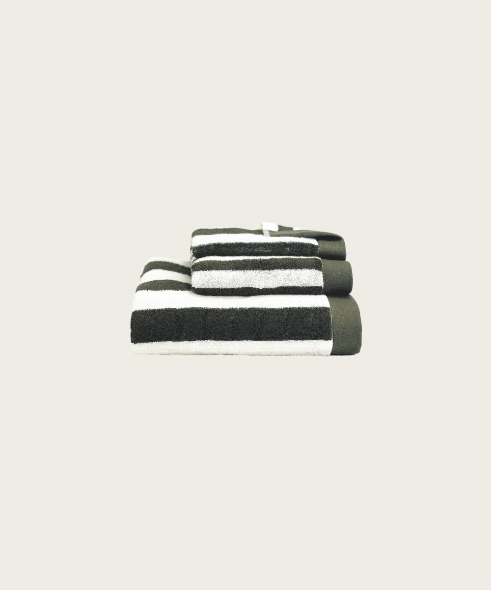 Drap de bain santorini kaki KAKI