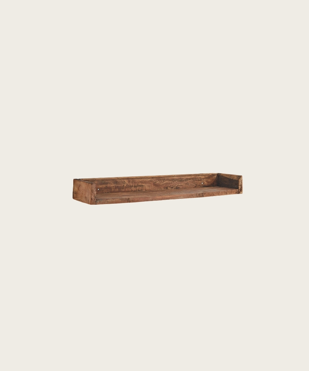 Etagere en bois recycle 