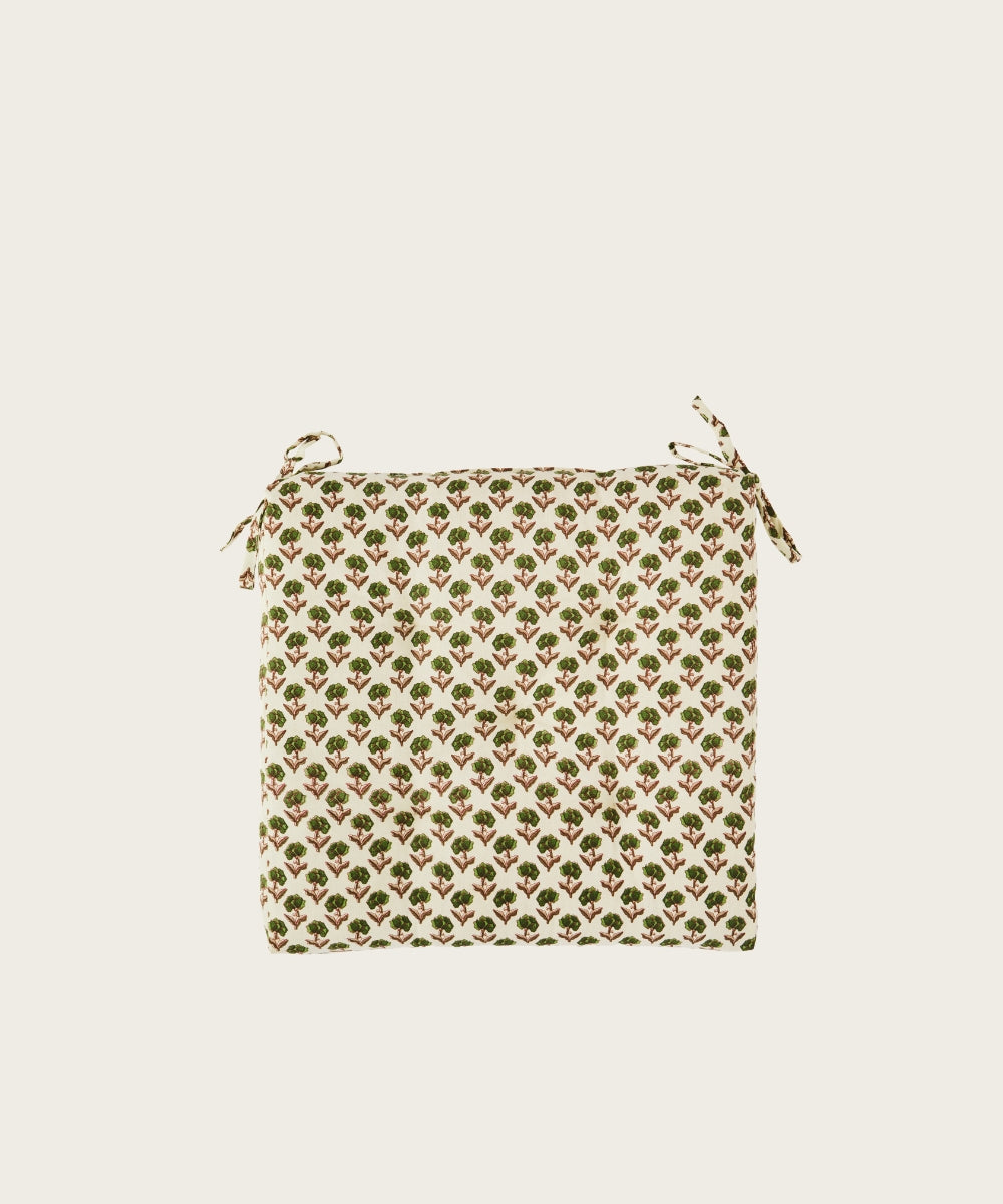 Galette coton imprimee 
