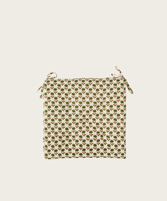 Galette coton imprimee 