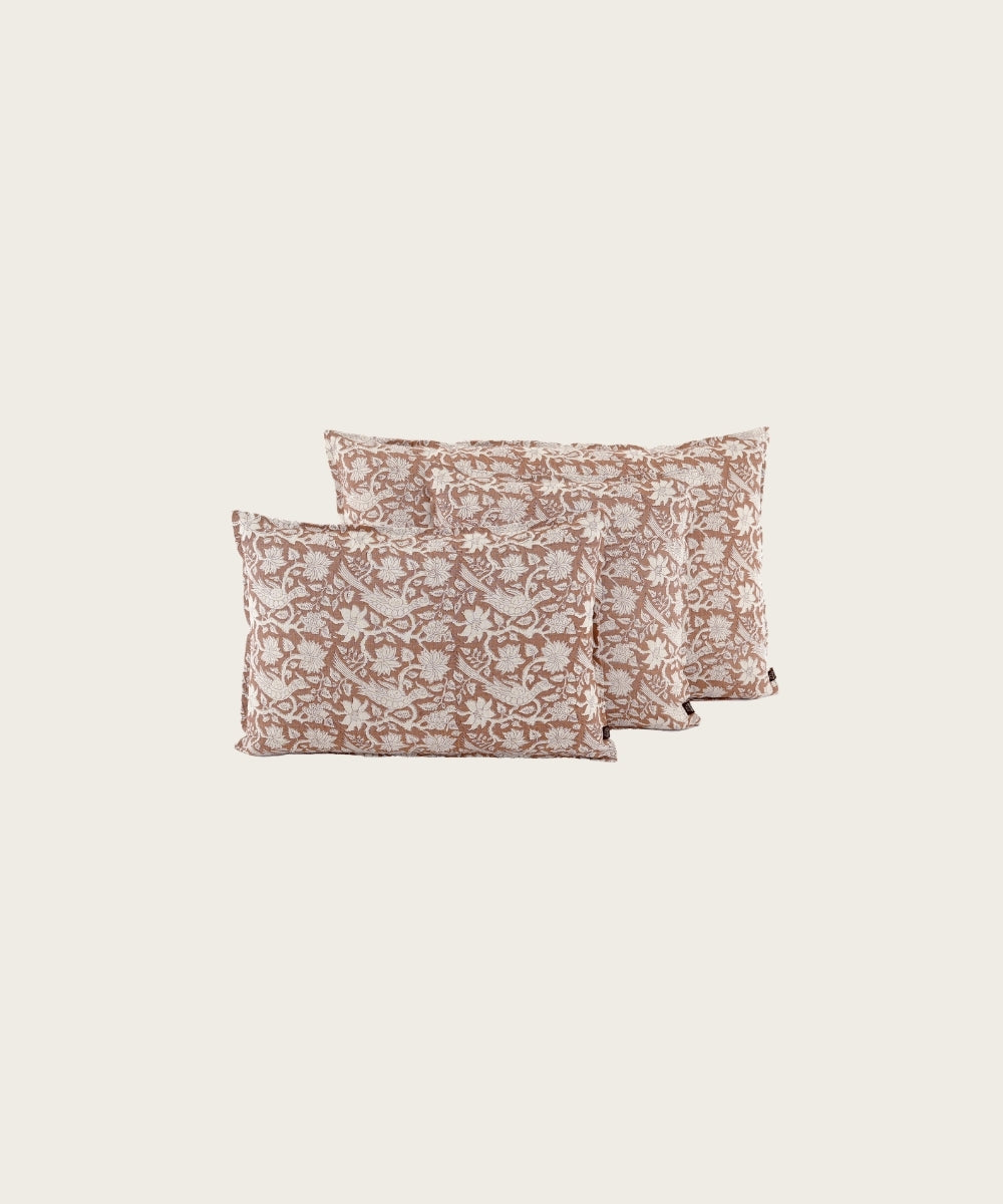 Housse de coussin jaipur mocac MOCACCINO