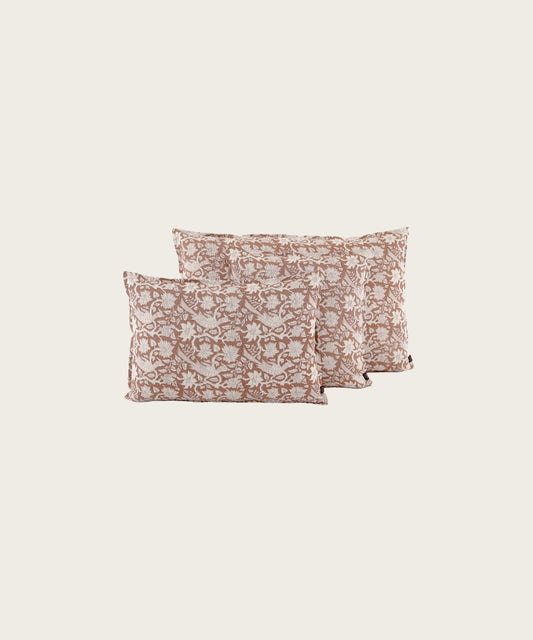 Housse de coussin jaipur mocac MOCACCINO