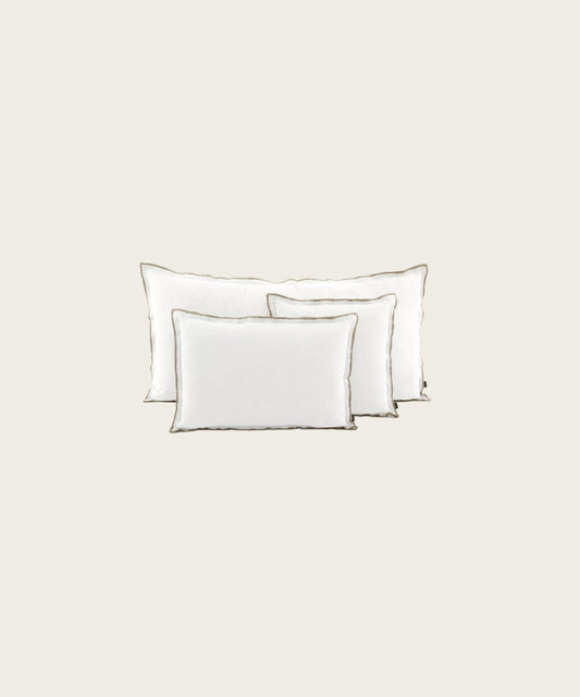 Housse de coussin seoni blanc BLANC