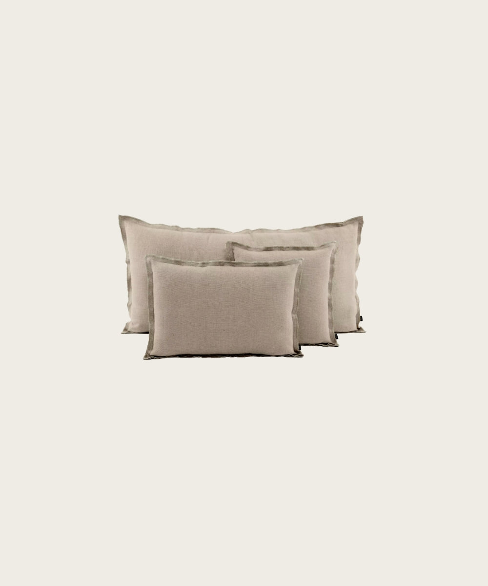 Housse de coussin seoni nat NATUREL