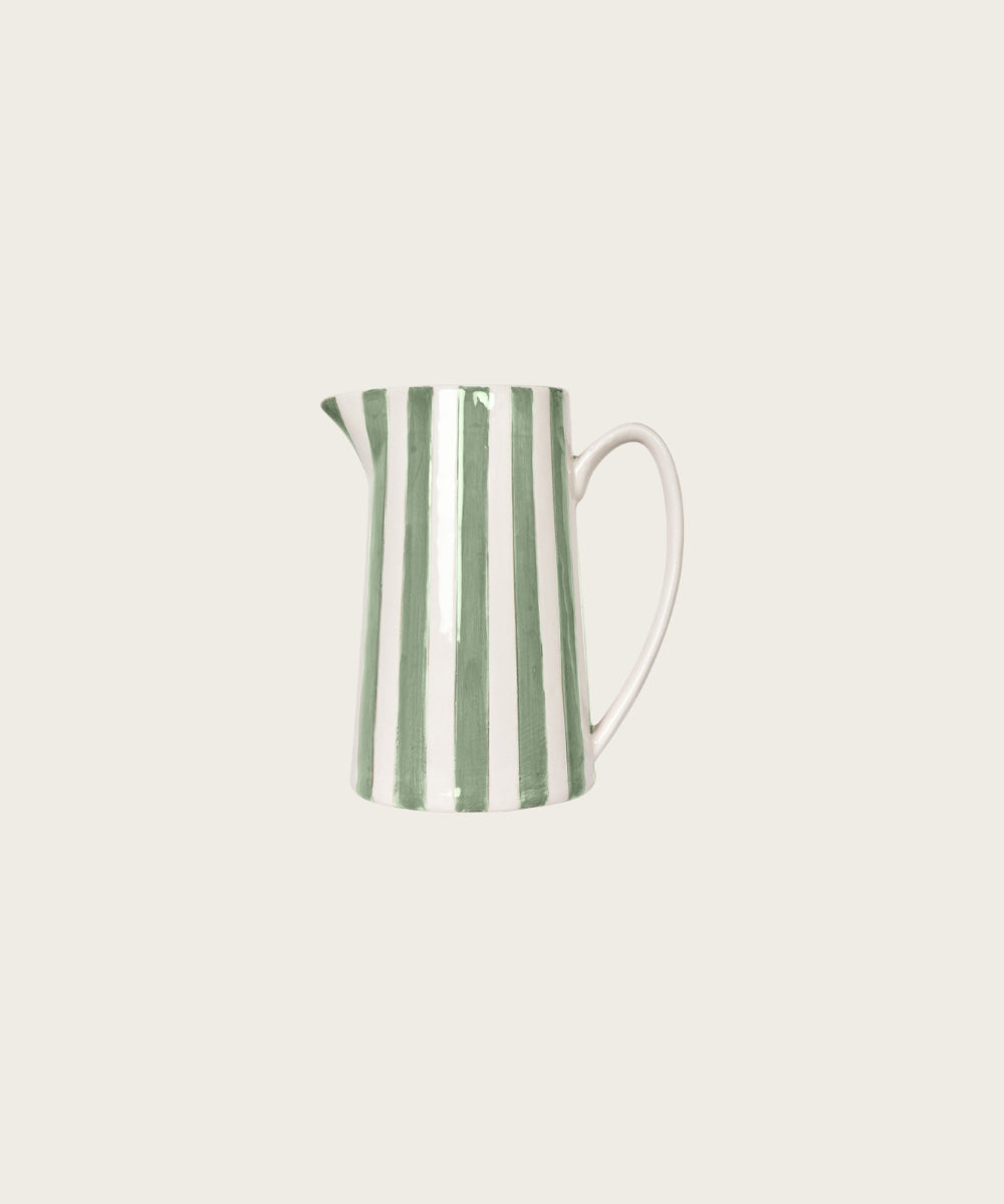 Pichet rayure h21 matcha 