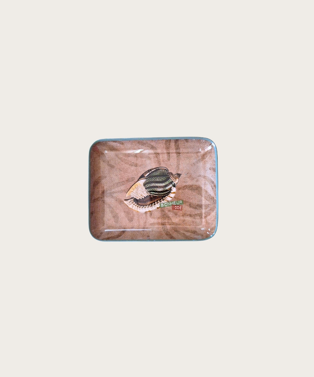 Plateau bonheur iode 12x15 cm 
