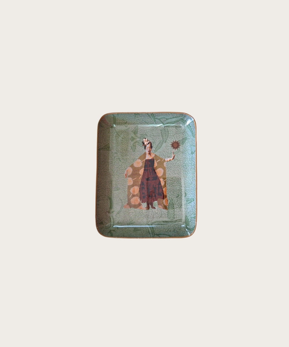Plateau mata hari 12x15 cm 