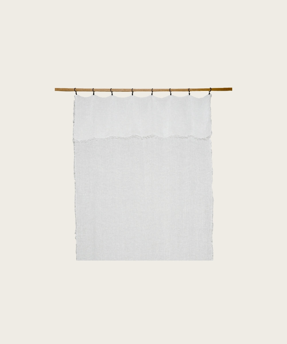 Rideau bergame blanc BLANC