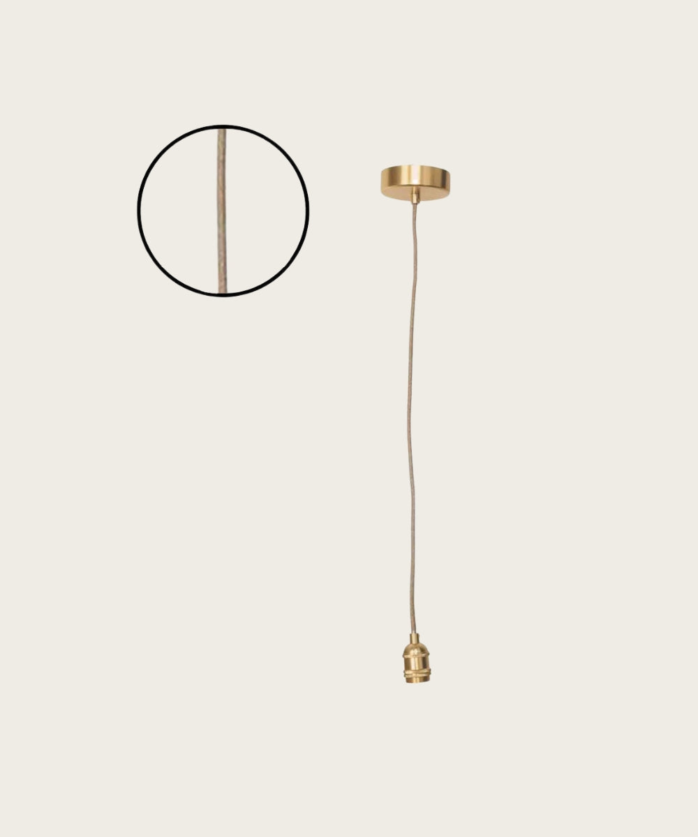 Suspension douille satine l110 