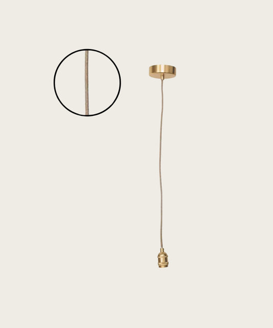 Suspension douille satine l110 