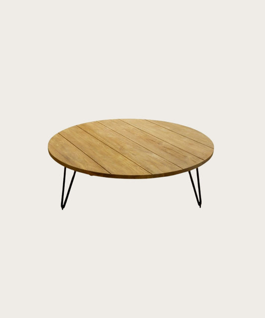 Table basse billboard ronde 