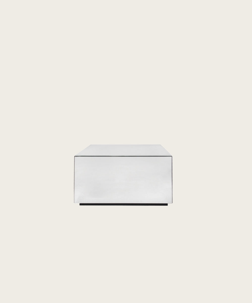 Table basse dorian mirroir l60 