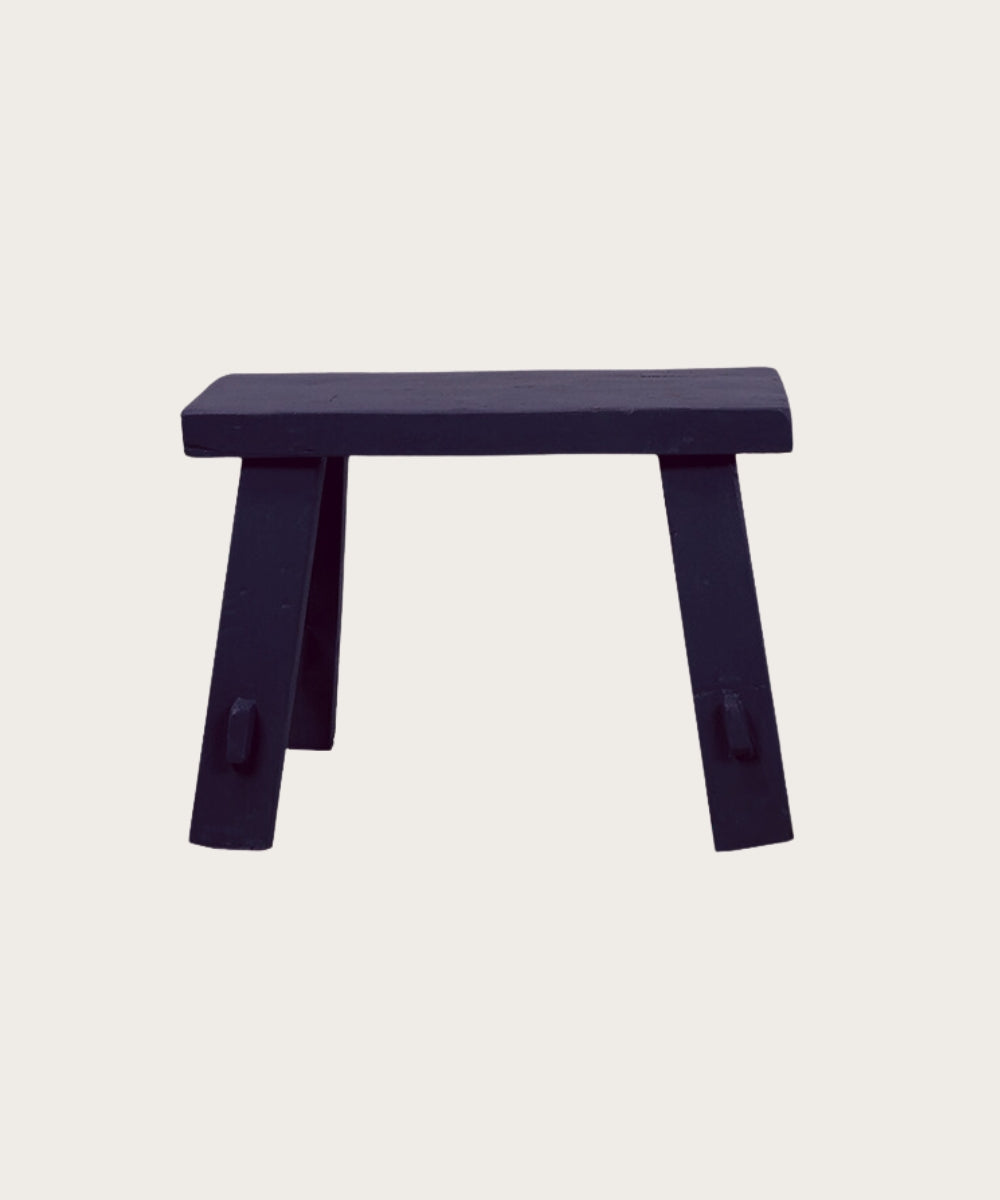 Tabouret mini rustik NOIR