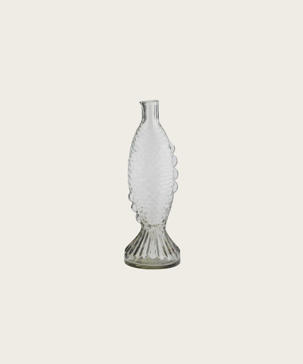 Vase verre poisson t2 