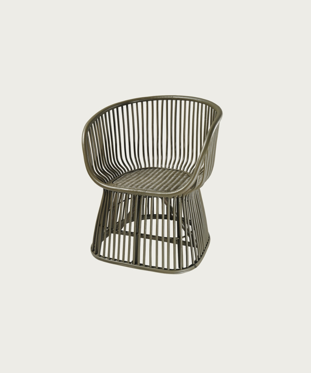 Fauteuil suzan kaki