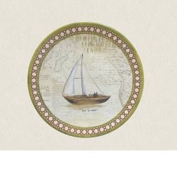Assiette Sot la mer